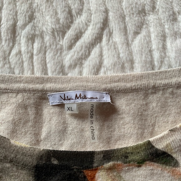 Patterned Knit Sweater Vila Milano - Picture 5 of 5